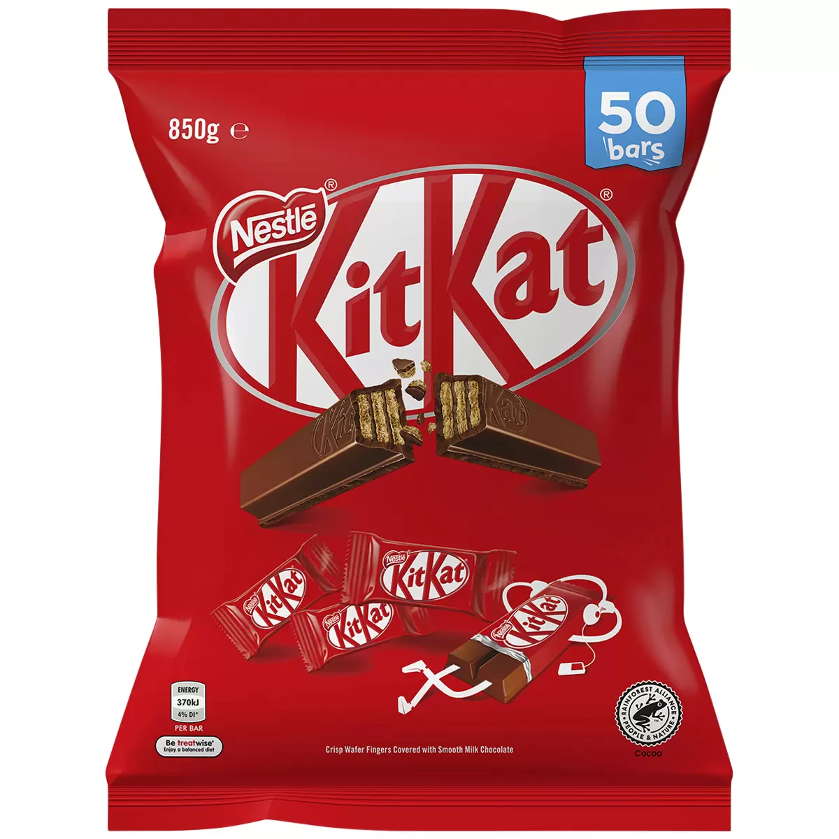 NESTLE KIT KAT FUN SIZE 700GM PACK 50