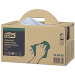 TORK 130083 INDUSTRIAL HEAVY DUTY WIPING PAPER 3PLY BLUE BOX 200