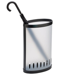 ALBA UMBRELLA BIN FROSTED WHITE