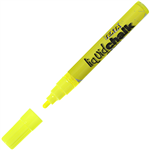 TEXTA LIQUID CHALK MARKER DRY WIPE BULLET 45MM YELLOW