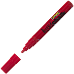 TEXTA LIQUID CHALK MARKER DRY WIPE BULLET 45MM RED