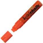 TEXTA JUMBO LIQUID CHALK MARKER DRY WIPE CHISEL 15MM ORANGE