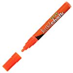 TEXTA LIQUID CHALK MARKER WET WIPE BULLET 45MM ORANGE