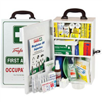 TRAFALGAR NATIONAL WORKPLACE FIRST AID KIT WALL MOUNT METAL