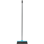 CLEANLINK INDOOR BROOM WITH ALUMINIUM HANDLE 305 X 1200MM BLUE