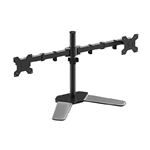 SHINTARO DUAL MONITOR ADJUSTABLE DESK BLACK