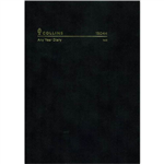 COLLINS ANY YEAR 15044 DIARY DAY TO PAGE A4 BLACK