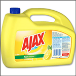 AJAX FLOOR CLEANER LEMON 5 LITRE