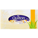 QUILTON TISSUES ALOE 3PLY WHITE BOX 110