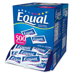 EQUAL 38973 SWEETENER INDIVIDUAL STICKS BOX 500