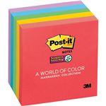 POSTIT 6545SSAN SUPER STICKY NOTES 76 X 76MM MARRAKESH PACK 5