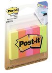 POSTIT 6705AN PAPER PAGE MARKERS NEON SMALL 5 COLOURS