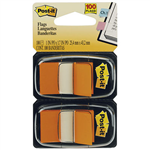 POSTIT 680OE2 FLAGS ORANGE TWIN PACK 100