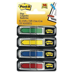 POSTIT 684ARR3 ARROW FLAGS 4 PRIMARY ASSORTED PACK 96