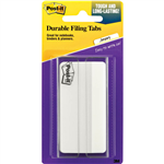 POSTIT 68650WHN3N DURABLE FILING TABS 75MM WHITE PACK 50