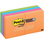 POSTIT 6228SSAU SUPER STICKY MINI NOTES 50 X 50MM RIO DE JANEIRO 8 PADS
