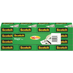SCOTCH 810 MAGIC TAPE MULTI PACK 19MM X 25M PACK 16