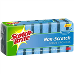 SCOTCHBRITE NONSCRATCH SCRUB SCOURER SPONGE PACK 8