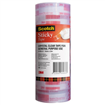 SCOTCH 502 STICKY TAPE 18MM X 33M PACK 8