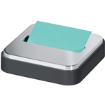 POSTIT STL330B POP UP NOTE DISPENSER STEEL TOP CHARCOAL GREY