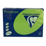 TROPHEE 160GSM BOARD A4 INTENSIVE GREEN PACK 250