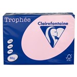 TROPHEE 80GSM PAPER A4 PINK 500 SHEETS