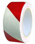HUSKY LANE MARKING TAPE 557 36MMX 33M REDWHITE