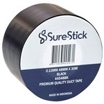SURESTICK DUCT TAPE 445 48MM X 30M BLACK