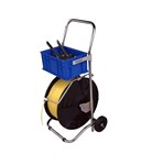 POLYPROPYLENE STRAPPING DISPENSER TROLLEY WITH BUCKET
