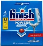 FINISH POWERBALL POWER ESSENTIAL DISHWASHER TABLETS LEMON PACK 52