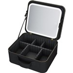 WELLCARE COSTMETIC BAG WITH 7X MIRROR AND LED LIGHT