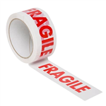 MESSAGE TAPE FRAGILE 48MM X 66M WHITERED