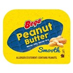 BEGA PEANUT BUTTER PORTIONS SMOOTH 11G PACK 50