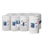 TORK 100130 WIPING PAPER MINI CENTREFEED ROLL 1PLY 120M WHITE CARTON 11