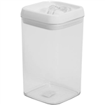 CONNOISSEUR FLIPTITE CANISTER SQUARE 24 LITRE CLEAR