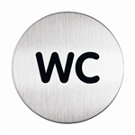 DURABLE 490723 PICTOGRAM WC 83MM