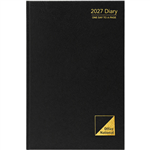 OFFICE NATIONAL 51ECPBKON DIARY DAY TO PAGE A5 BLACK