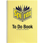 SPIRAX 706 NOTEBOOK TO DO LIST 140 PAGE A4