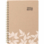 ECOWISE 57SECB DIARY WEEK TO VIEW WIRO BOUND A5