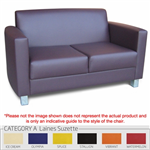 BENDORF LOUNGE 2 SEATER IN FABRIC CATEGORY A