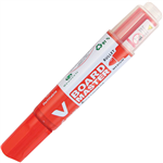 PILOT BEGREEN V BOARD MASTER WHITEBOARD MARKER BULLET 60MM RED BOX 10