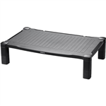 INITIATIVE EXTRA WIDE MONITOR STAND BLACK