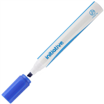 INITIATIVE WHITEBOARD MARKER CHISEL 5MM BLUE