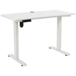 MONDO ELECTRIC SITSTAND DESK 1200 X 600MM WHITE