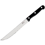 CONNOISSEUR SERRATED EDGE CARVING KNIFE 200MM BLACK