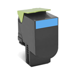LEXMARK 80C8HC0 808HC TONER CARTRIDGE HIGH YIELD CYAN