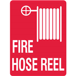 TRAFALGAR FIRE HOSE REEL SIGN 300 X 225MM