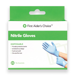 FAC DISPOSABLE NITRILE GLOVES BLUE PACK 5