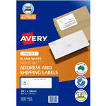 AVERY 936098 J8162 QUICK PEEL ADDRESS AND SHIPPING LABEL SURE FEED INKJET 16UP WHITE PACK 50