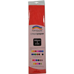RAINBOW CREPE PAPER 500MM X 25M RED